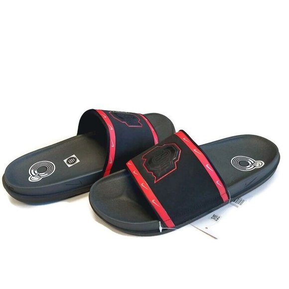 Nike Offcourt Slide Sandal Mens Size 9 Ohio State Buckeyes Cushioned Strap - Picture 10 of 10